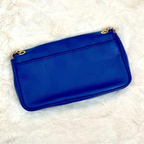 Leather Bag w/ Adjustable Gold Chain Strap - Picture 14 of 16